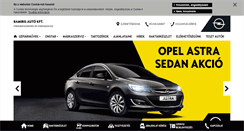 Desktop Screenshot of opelkisvarda.hu